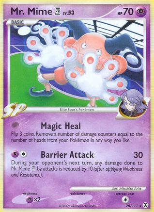 Mr. Mime E4 (28) [Rising Rivals] Reverse Holofoil
