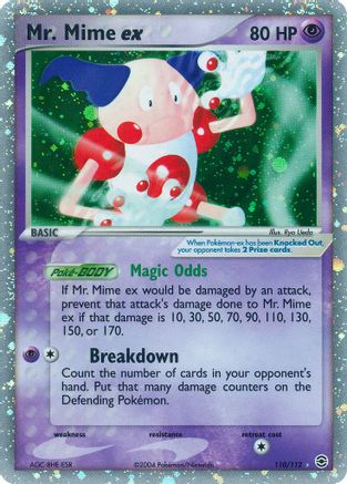 Mr. Mime ex - 110/112 (110) [FireRed & LeafGreen] Holofoil