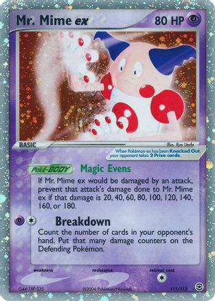 Mr. Mime ex - 111/112 (111) [FireRed & LeafGreen]