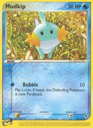 Mudkip - 59/109 (59) [Ruby and Sapphire] Reverse Holofoil