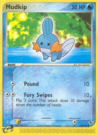 Mudkip - 60/109 (60) [Ruby and Sapphire] Reverse Holofoil