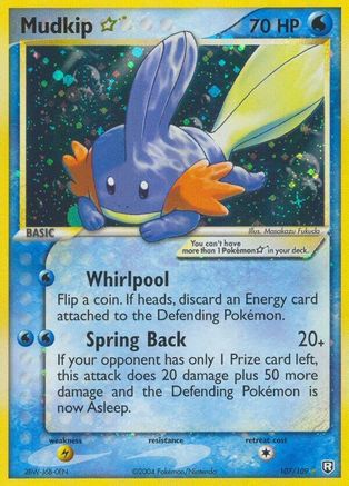 Mudkip Star (107) [Team Rocket Returns]