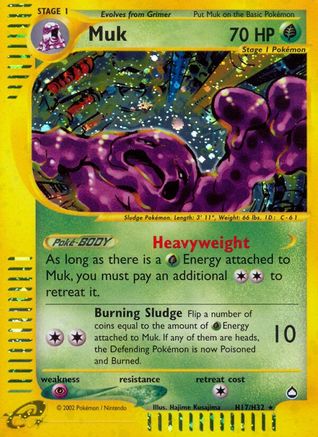 Muk (H17) (H17) [Aquapolis] Holofoil