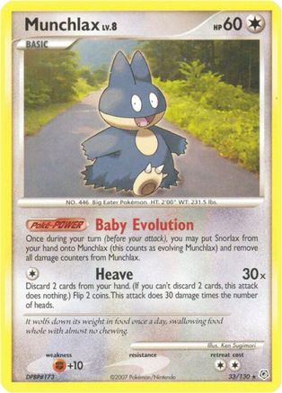 Munchlax (33) [Diamond and Pearl]