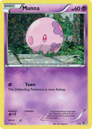 Munna - 7/12 (7) [McDonald's Promos 2011] Holofoil