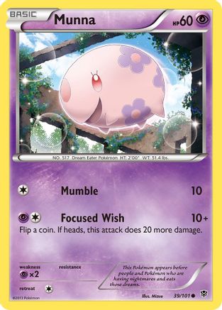 Munna (39) [Plasma Blast] Reverse Holofoil