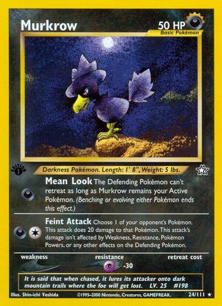 Murkrow (24) [Neo Genesis] Unlimited