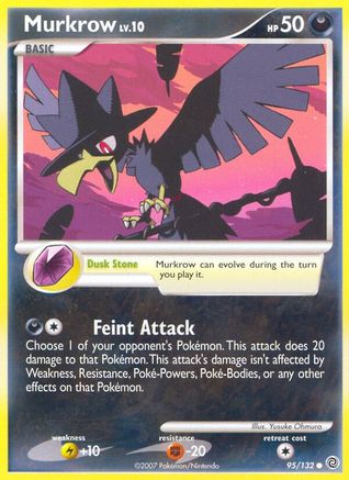 Murkrow (95) [Secret Wonders] Reverse Holofoil