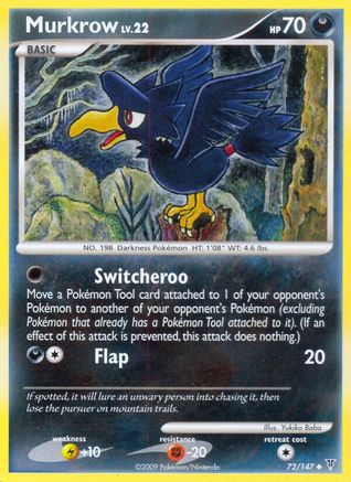Murkrow (72) [Supreme Victors] Reverse Holofoil