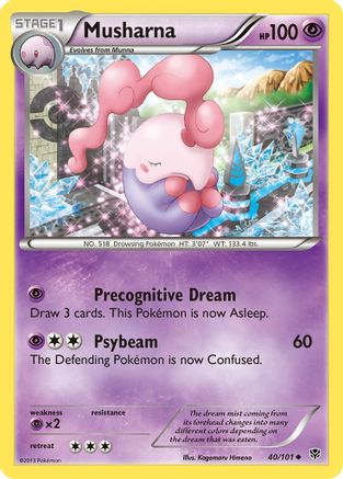 Musharna (40) [Plasma Blast] Reverse Holofoil