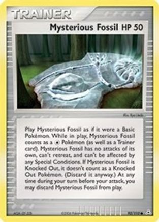 Mysterious Fossil (92) [Holon Phantoms] Reverse Holofoil