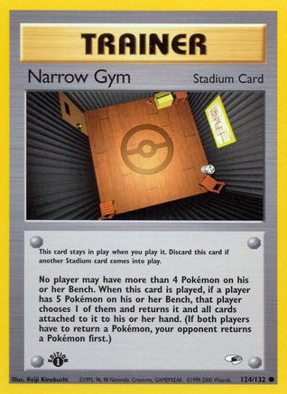 Narrow Gym (124) [Gym Heroes] 1st Edition