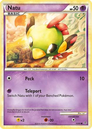 Natu (55) [Unleashed] Reverse Holofoil