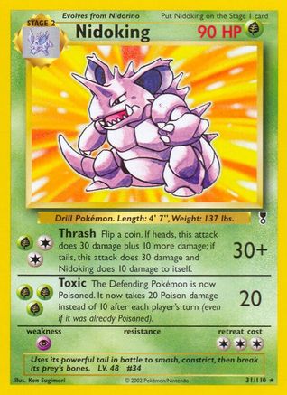 Nidoking (31) [Legendary Collection] Reverse Holofoil