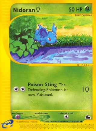 Nidoran F (82) (82) [Skyridge]