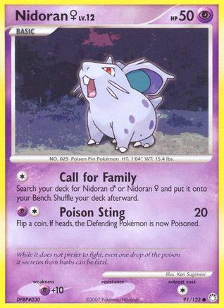 Nidoran F (91) [Mysterious Treasures]