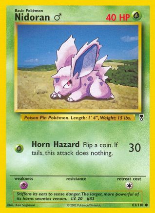 Nidoran M (83) [Legendary Collection] Reverse Holofoil