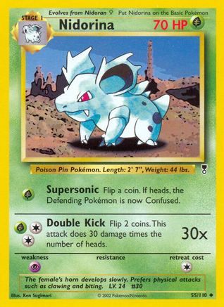 Nidorina (55) [Legendary Collection] Reverse Holofoil
