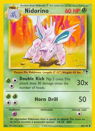 Nidorino (56) [Legendary Collection] Reverse Holofoil