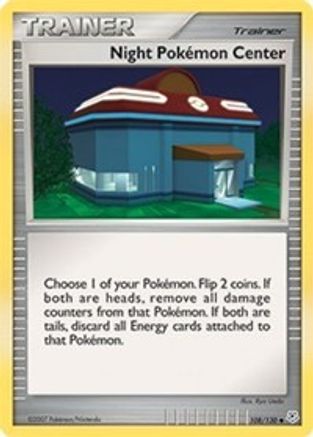 Night Pokemon Center (108) [Diamond and Pearl]