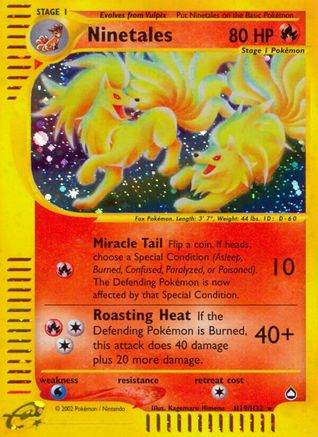 Ninetales (H19) (H19) [Aquapolis] Holofoil