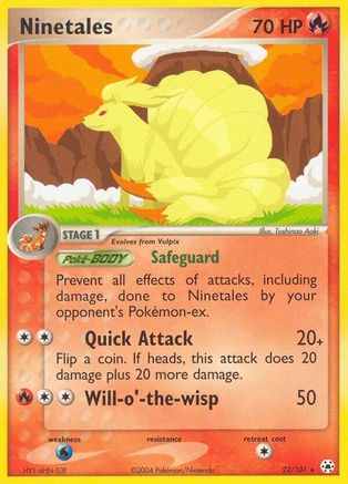 Ninetales (22) [Hidden Legends]