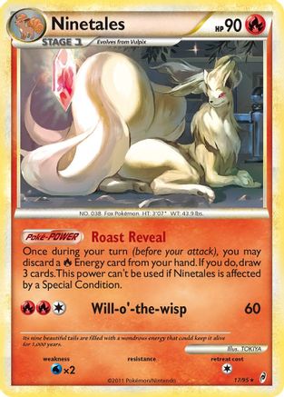 Ninetales (17) [Call of Legends] Holofoil
