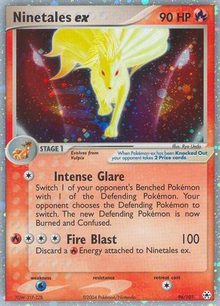 Ninetales ex (96) [Hidden Legends] Holofoil