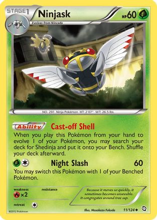 Ninjask (11) [Dragons Exalted]