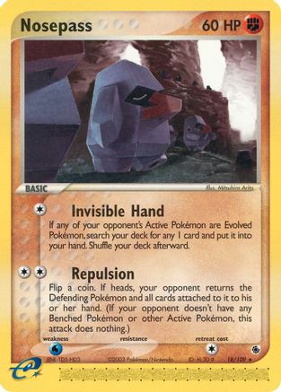 Nosepass (18) [Ruby and Sapphire]
