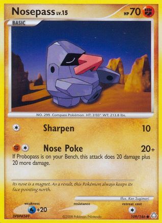 Nosepass (109) [Legends Awakened] Reverse Holofoil