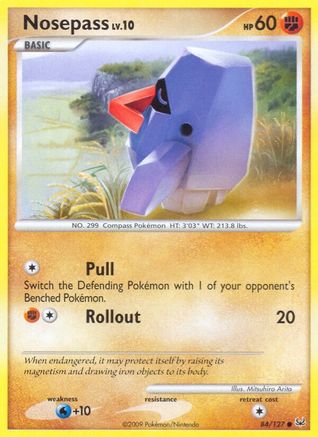 Nosepass (84) [Platinum] Reverse Holofoil