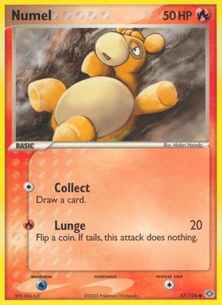 Numel - 057/106 (57) [Emerald] Reverse Holofoil