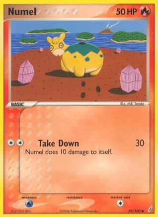 Numel (59) [Crystal Guardians] Reverse Holofoil