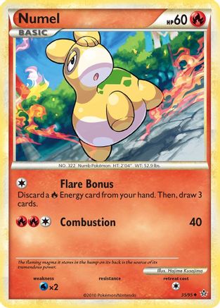Numel (35) [Unleashed] Reverse Holofoil
