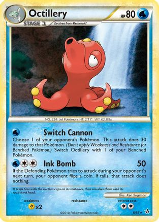 Octillery (6) [Unleashed] Holofoil