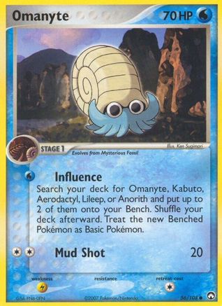 Omanyte (56) [Power Keepers]