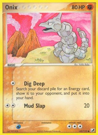 Onix (65) [Unseen Forces] Reverse Holofoil