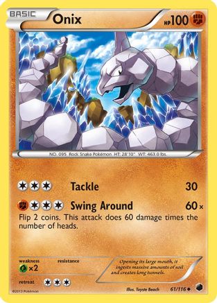 Onix (61) [Plasma Freeze] Reverse Holofoil