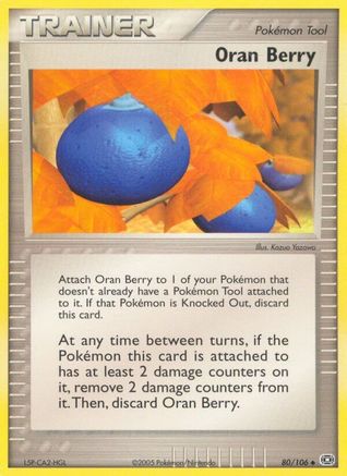 Oran Berry (80) [Emerald] Reverse Holofoil