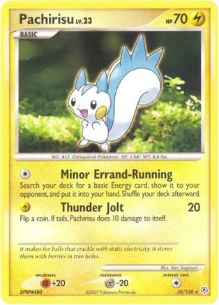 Pachirisu (35) [Diamond and Pearl] Reverse Holofoil
