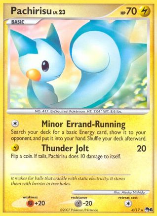 Pachirisu (4) [POP Series 6] Holofoil