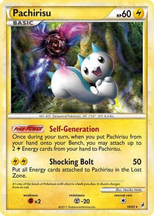 Pachirisu (18) [Call of Legends] Reverse Holofoil