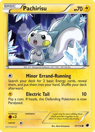 Pachirisu (37) [Plasma Freeze]