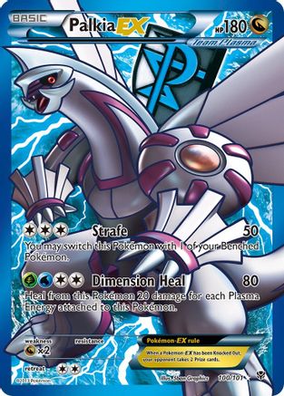 Palkia EX (Team Plasma) (100 Full Art) (100) [Plasma Blast] Holofoil