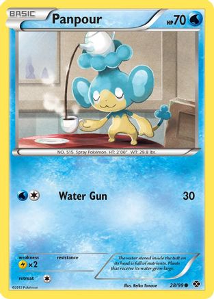 Panpour (28) [Next Destinies] Reverse Holofoil