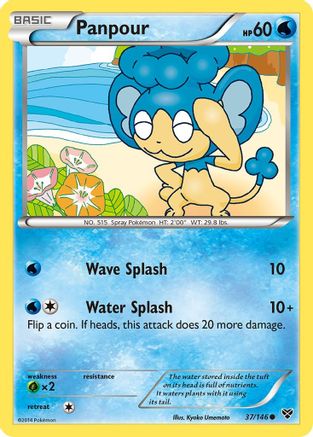 Panpour (37) [XY Base Set] Reverse Holofoil