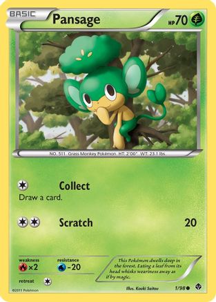 Pansage () [Emerging Powers]