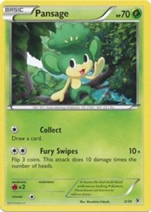 Pansage () [Kalos Starter Set]