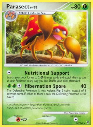 Parasect (38) [Supreme Victors] Reverse Holofoil